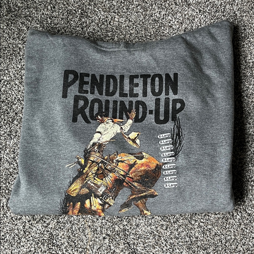 Pendleton Round-Up Gray Sweatshirt